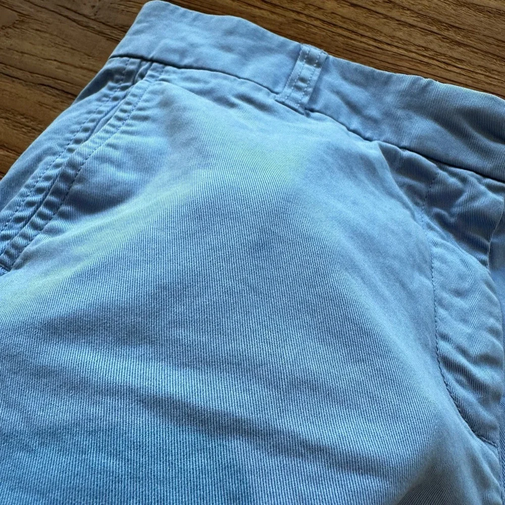 J.Crew Women’s Blue Cotton Stretch Chino‎ Shorts 2023 Style H5806